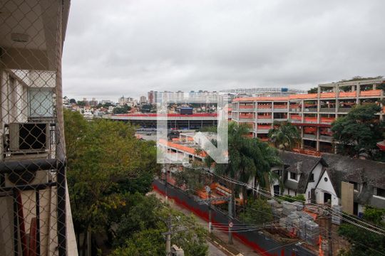 Vista da Varanda da Sala de apartamento para alugar com 1 quarto, 111m² em Jardim Leonor, São Paulo