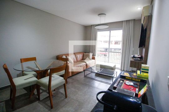 Sala de apartamento para alugar com 1 quarto, 111m² em Jardim Leonor, São Paulo