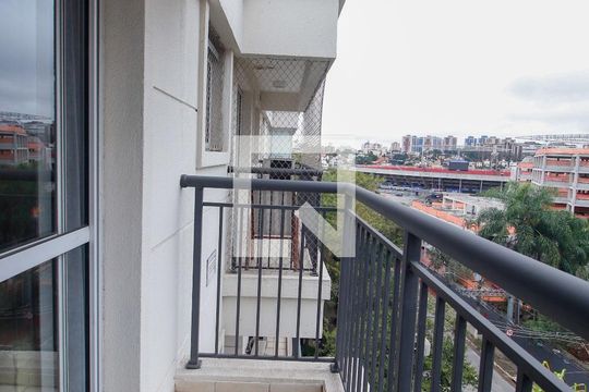 Varanda da Sala de apartamento para alugar com 1 quarto, 111m² em Jardim Leonor, São Paulo