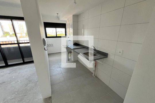Sala/Cozinha de apartamento à venda com 2 quartos, 55m² em Jardim São Paulo, São Paulo