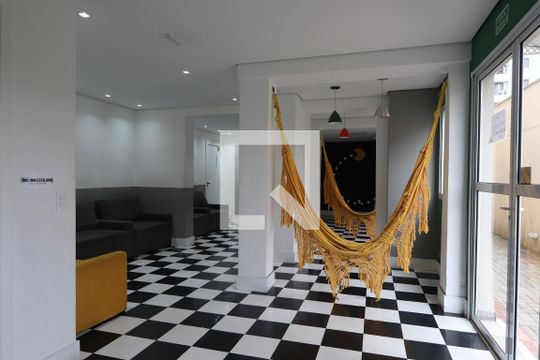 Área comum - Games & Cinema de apartamento para alugar com 2 quartos, 40m² em Vila Graciosa, São Paulo