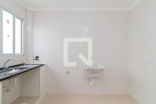 Cozinha e Área de Serviço de apartamento para alugar com 2 quartos, 45m² em Jardim Nordeste, São Paulo