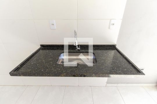 Cozinha de casa de condomínio à venda com 2 quartos, 32m² em Parque Paulistano, São Paulo