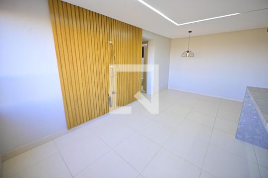 Sala/Cozinha de apartamento à venda com 2 quartos, 65m² em São Francisco, Goiânia