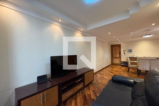 Sala de apartamento à venda com 3 quartos, 106m² em Vila Gilda, Santo André