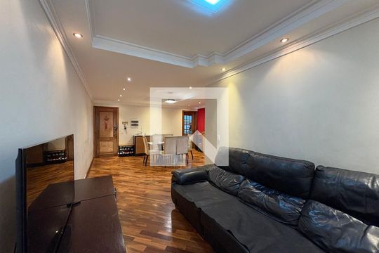 Sala de apartamento à venda com 3 quartos, 106m² em Vila Gilda, Santo André