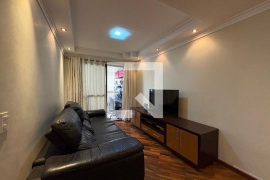 Sala de apartamento à venda com 3 quartos, 106m² em Vila Gilda, Santo André