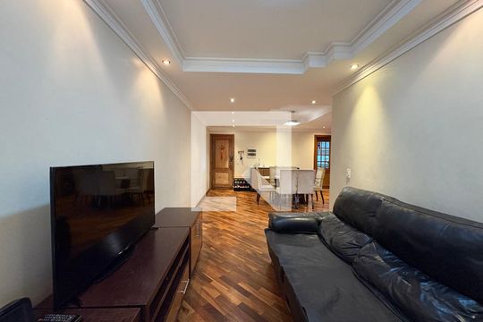 Sala de apartamento à venda com 3 quartos, 106m² em Vila Gilda, Santo André