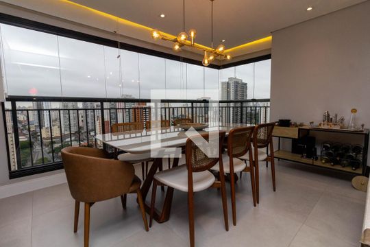 Varanda gourmet de apartamento à venda com 2 quartos, 85m² em Parque São Jorge, São Paulo