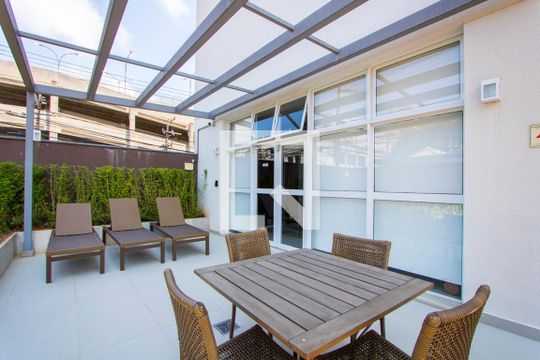 Área comum de apartamento à venda com 3 quartos, 129m² em Centro, Santo André