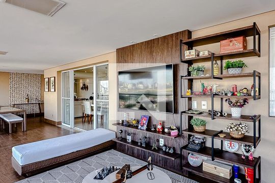 Varanda da Sala de apartamento à venda com 3 quartos, 210m² em Vila Prudente, São Paulo