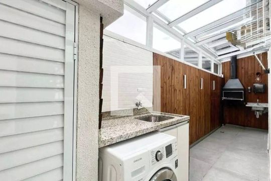 Área de Serviço e Espaço gourmet de casa para alugar com 3 quartos, 133m² em Uberaba, Curitiba
