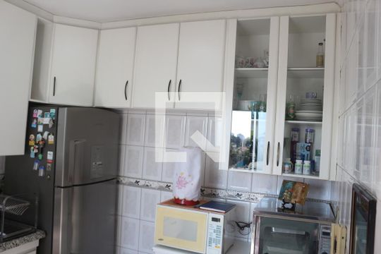 Cozinha de apartamento à venda com 3 quartos, 84m² em São José, São Caetano do Sul