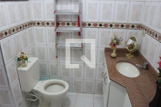 Banheiro da Suíte 1 de apartamento à venda com 3 quartos, 84m² em São José, São Caetano do Sul
