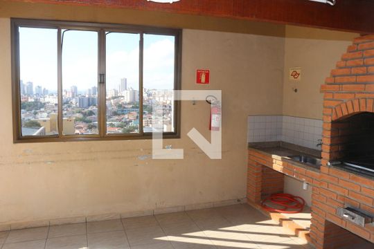 Área comum - Churrasqueira de apartamento à venda com 3 quartos, 84m² em São José, São Caetano do Sul