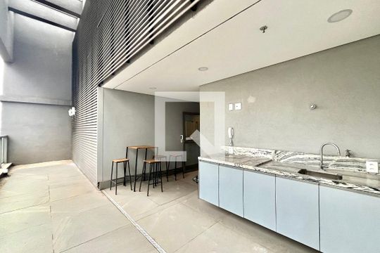 Área comum de kitnet/studio à venda com 1 quarto, 27m² em Vila Clementino, São Paulo