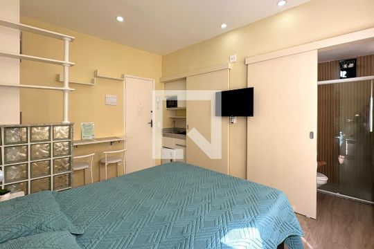 Studio  de kitnet/studio à venda com 1 quarto, 30m² em Copacabana, Rio de Janeiro