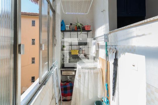 Área de Serviço de apartamento à venda com 2 quartos, 70m² em Benfica, Rio de Janeiro