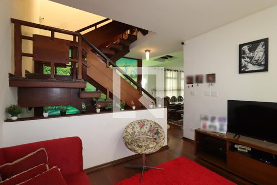 Sala de TV 2 de casa à venda com 4 quartos, 328m² em Vila Alpina, Santo André