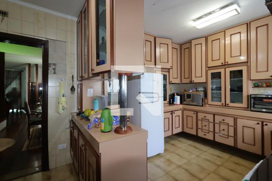 Cozinha de casa à venda com 4 quartos, 328m² em Vila Alpina, Santo André