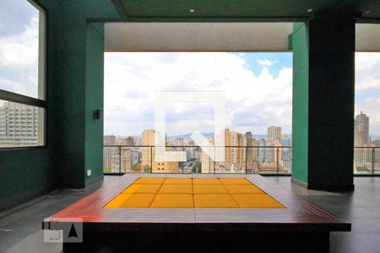 Área comum de apartamento à venda com 1 quarto, 54m² em Bela Vista, São Paulo