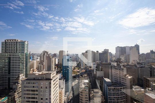 Vista de apartamento à venda com 1 quarto, 54m² em Bela Vista, São Paulo
