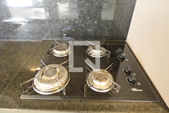 Cozinha de apartamento à venda com 2 quartos, 98m² em Jardim Goiás, Goiânia