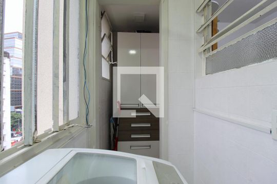 Área de Serviço de apartamento à venda com 1 quarto, 60m² em Itaim Bibi, São Paulo
