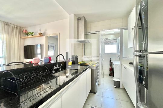 Cozinha de apartamento à venda com 1 quarto, 47m² em Vila da Saúde, São Paulo