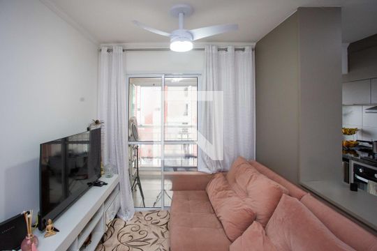 Sala de apartamento para alugar com 2 quartos, 56m² em Centro, Diadema