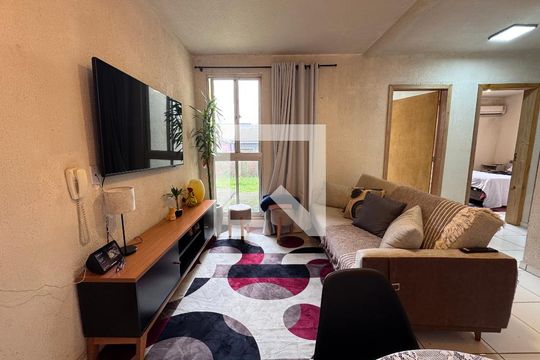 Sala de apartamento à venda com 2 quartos, 48m² em Campina, São Leopoldo