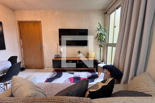 Sala de apartamento à venda com 2 quartos, 48m² em Campina, São Leopoldo