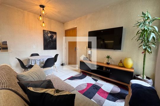 Sala de apartamento à venda com 2 quartos, 48m² em Campina, São Leopoldo