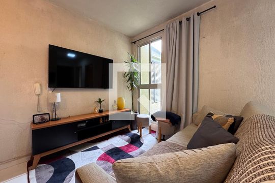 Sala de apartamento à venda com 2 quartos, 48m² em Campina, São Leopoldo