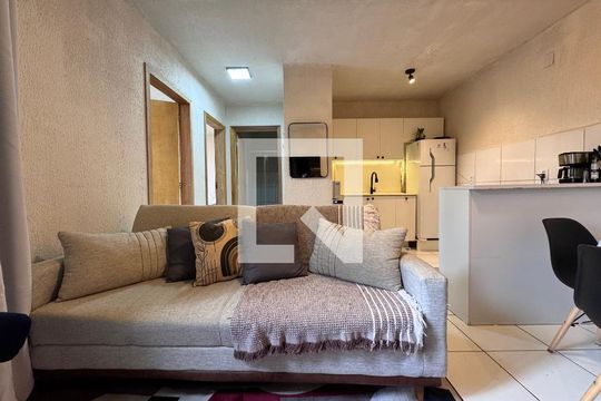 Sala de apartamento à venda com 2 quartos, 48m² em Campina, São Leopoldo