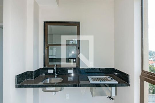 Varanda de apartamento para alugar com 4 quartos, 160m² em Santa Lúcia, Belo Horizonte
