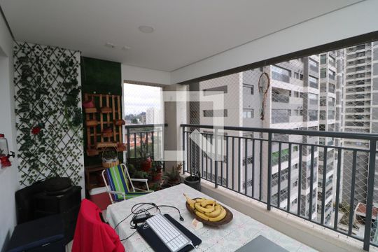 Varanda gourmet de apartamento à venda com 3 quartos, 87m² em Vila Independencia, São Paulo