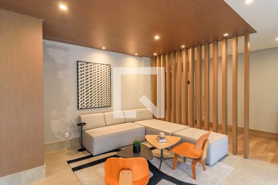 Área comum - Salão de festas de kitnet/studio à venda com 1 quarto, 28m² em Jardim das Acacias, São Paulo