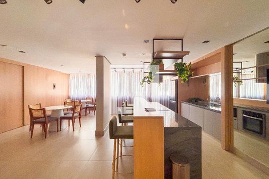 Área comum de kitnet/studio para alugar com 1 quarto, 23m² em Vila Mariana, São Paulo