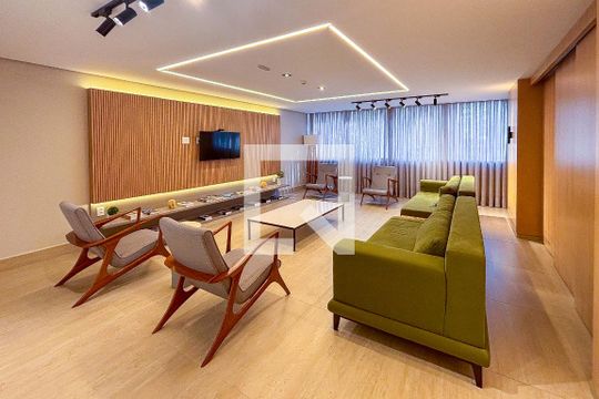 Área comum de kitnet/studio para alugar com 1 quarto, 23m² em Vila Mariana, São Paulo