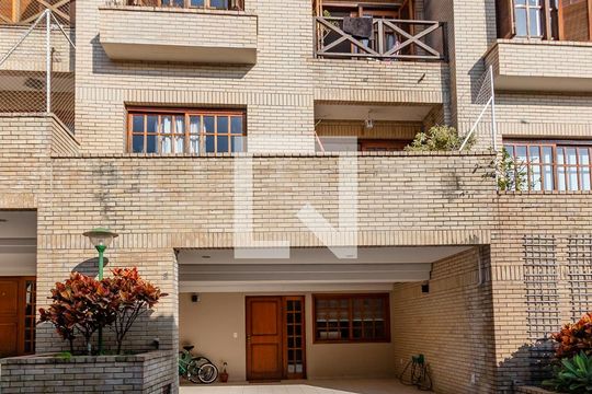 Fachada de casa de condomínio para alugar com 3 quartos, 195m² em Santa Tereza, Porto Alegre