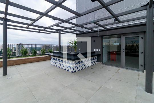 Área comum de apartamento para alugar com 1 quarto, 41m² em Santo Amaro, São Paulo