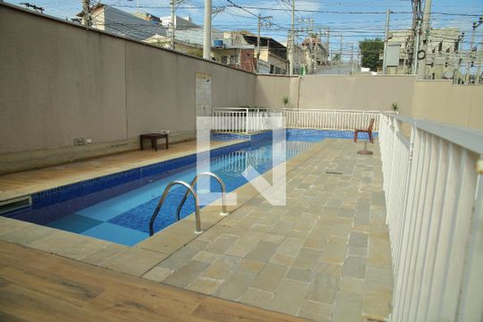 Área comum - Piscina de apartamento à venda com 2 quartos, 48m² em Paulicéia, São Bernardo do Campo