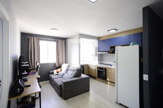 Sala de apartamento para alugar com 1 quarto, 36m² em Cambuci, São Paulo