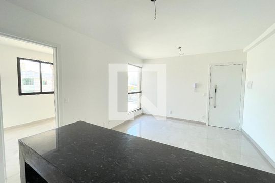 Sala de apartamento à venda com 2 quartos, 48m² em Jardim Atlântico, Belo Horizonte