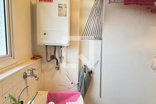 Área de Serviço de apartamento à venda com 2 quartos, 103m² em Jardim, Santo André