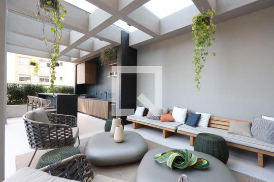 Área comum - Lounge de apartamento para alugar com 2 quartos, 76m² em Vila Mariana, São Paulo