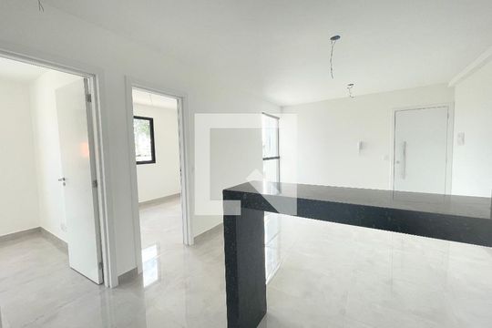 Sala de apartamento à venda com 2 quartos, 48m² em Jardim Atlântico, Belo Horizonte