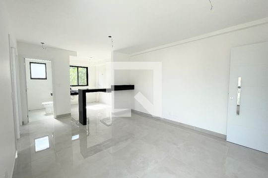 Sala/Cozinha de apartamento à venda com 2 quartos, 50m² em Jardim Atlântico, Belo Horizonte