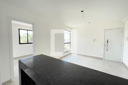 Sala de apartamento à venda com 2 quartos, 48m² em Jardim Atlântico, Belo Horizonte